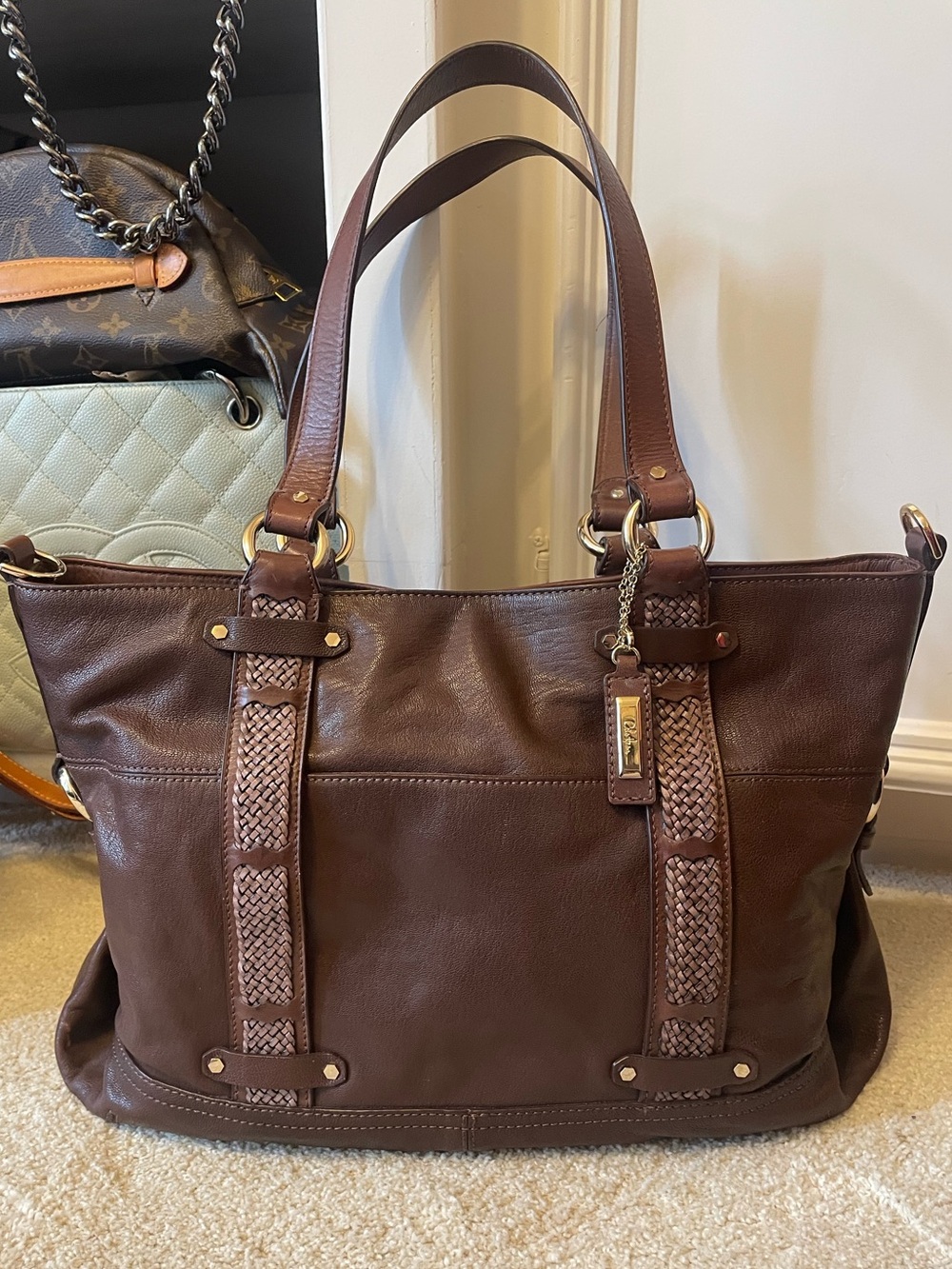 Cole Haan Large brown tote